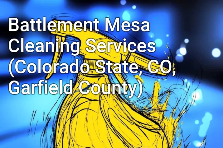 Battlement Mesa Cleaning Services (Colorado State, CO, Garfield County)