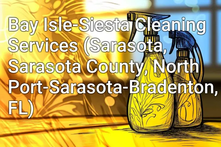 Bay Isle-Siesta Cleaning Services (Sarasota, Sarasota County, North Port-Sarasota-Bradenton, FL)