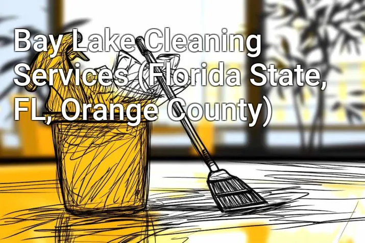 Bay Lake Cleaning Services (Florida State, FL, Orange County)