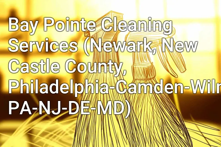 Bay Pointe Cleaning Services (Newark, New Castle County, Philadelphia-Camden-Wilmington, PA-NJ-DE-MD)