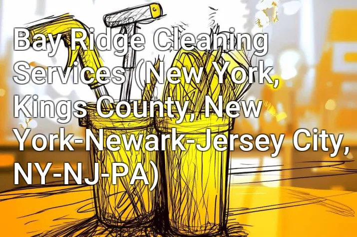 Bay Ridge Cleaning Services (New York, Kings County, New York-Newark-Jersey City, NY-NJ-PA)