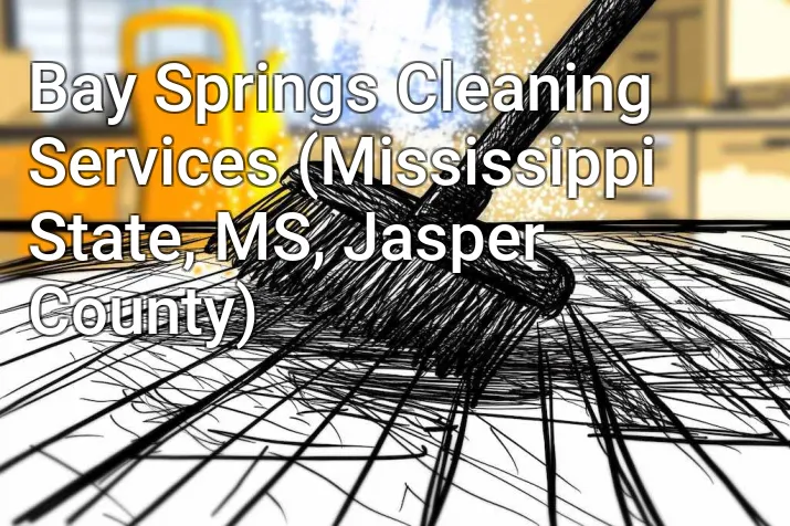 Bay Springs Cleaning Services (Mississippi State, MS, Jasper County)