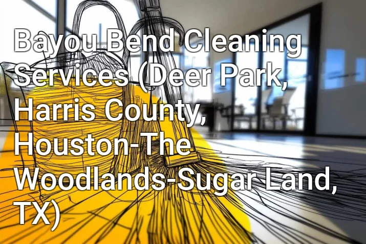 Bayou Bend Cleaning Services (Deer Park, Harris County, Houston-The Woodlands-Sugar Land, TX)