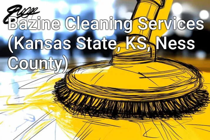 Bazine Cleaning Services (Kansas State, KS, Ness County)