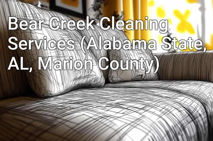Bear Creek Cleaning Services (Alabama State, AL, Marion County)