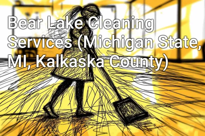 Bear Lake Cleaning Services (Michigan State, MI, Kalkaska County)