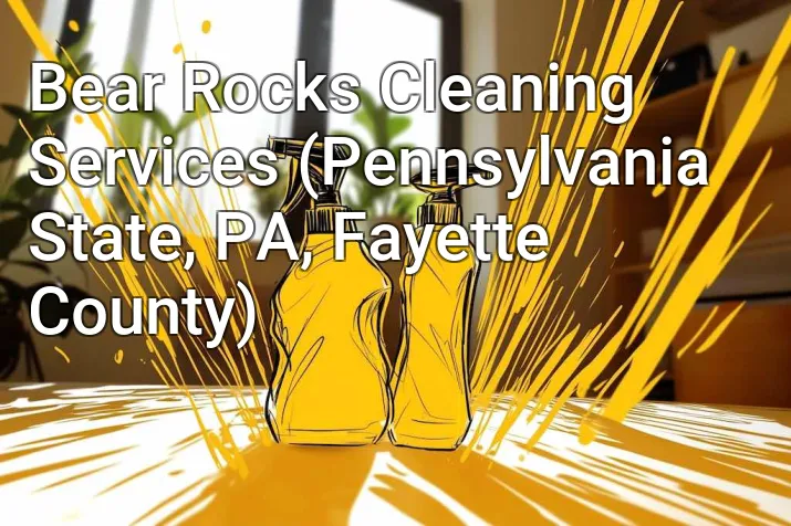 Bear Rocks Cleaning Services (Pennsylvania State, PA, Fayette County)