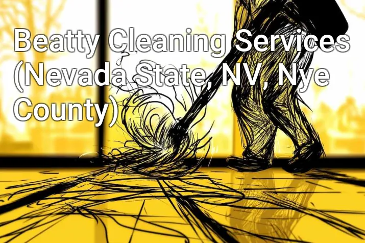 Beatty Cleaning Services (Nevada State, NV, Nye County)