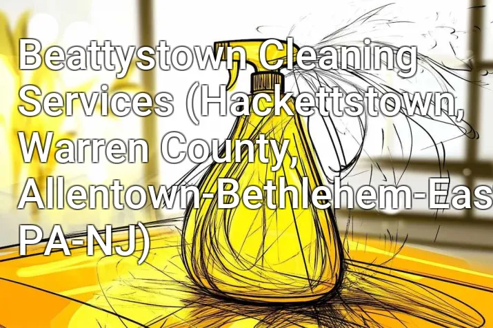Beattystown Cleaning Services (Hackettstown, Warren County, Allentown-Bethlehem-Easton, PA-NJ)