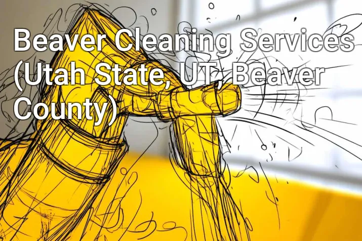 Beaver Cleaning Services (Utah State, UT, Beaver County)
