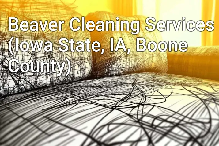 Beaver Cleaning Services (Iowa State, IA, Boone County)