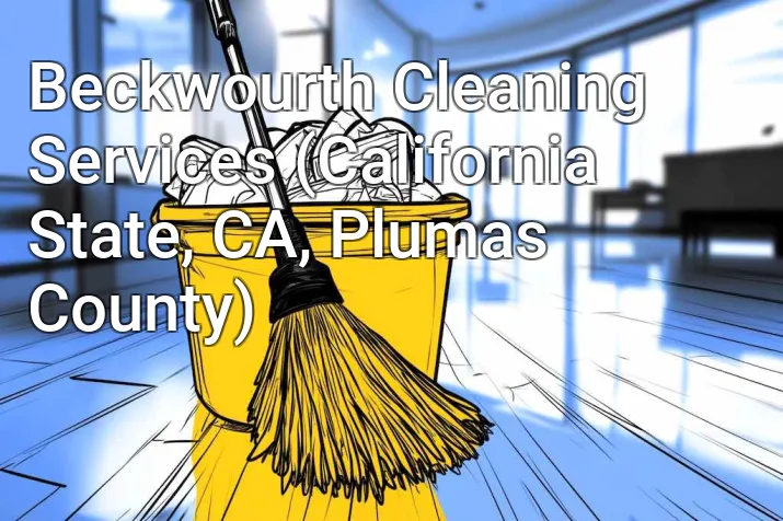 Beckwourth Cleaning Services (California State, CA, Plumas County)