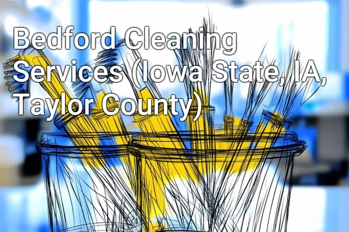 Bedford Cleaning Services (Iowa State, IA, Taylor County)