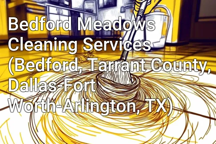 Bedford Meadows Cleaning Services (Bedford, Tarrant County, Dallas-Fort Worth-Arlington, TX)