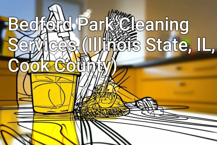 Bedford Park Cleaning Services (Illinois State, IL, Cook County)