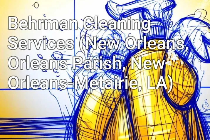 Behrman Cleaning Services (New Orleans, Orleans Parish, New Orleans-Metairie, LA)