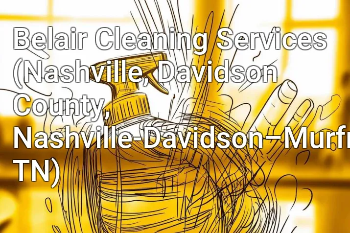 Belair Cleaning Services (Nashville, Davidson County, Nashville-Davidson–Murfreesboro–Franklin, TN)