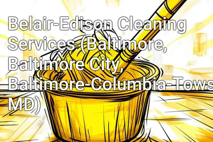 Belair-Edison Cleaning Services (Baltimore, Baltimore City, Baltimore-Columbia-Towson, MD)