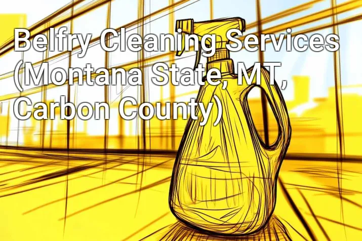 Belfry Cleaning Services (Montana State, MT, Carbon County)