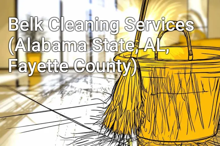 Belk Cleaning Services (Alabama State, AL, Fayette County)