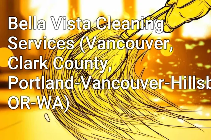 Bella Vista Cleaning Services (Vancouver, Clark County, Portland-Vancouver-Hillsboro, OR-WA)