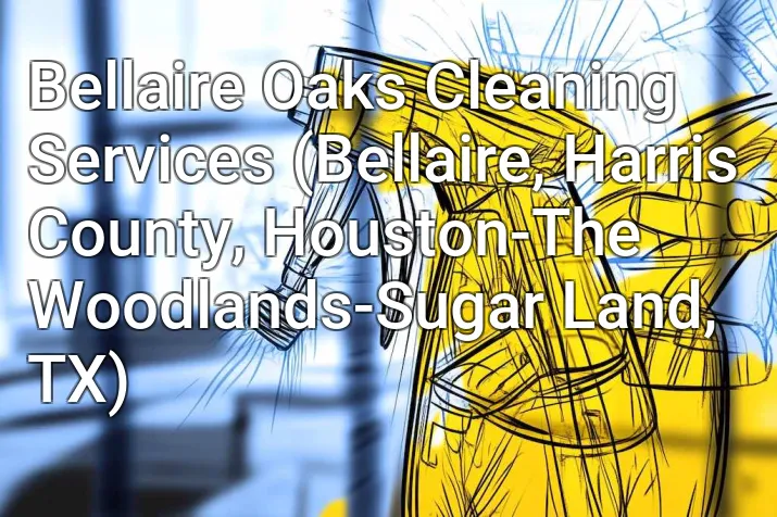 Bellaire Oaks Cleaning Services (Bellaire, Harris County, Houston-The Woodlands-Sugar Land, TX)