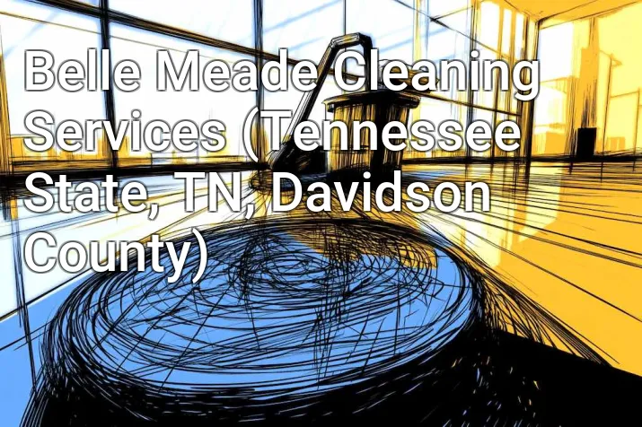 Belle Meade Cleaning Services (Tennessee State, TN, Davidson County)