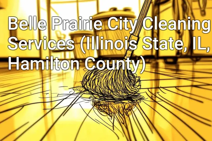 Belle Prairie City Cleaning Services (Illinois State, IL, Hamilton County)