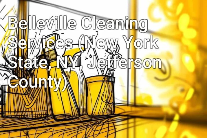 Belleville Cleaning Services (New York State, NY, Jefferson County)