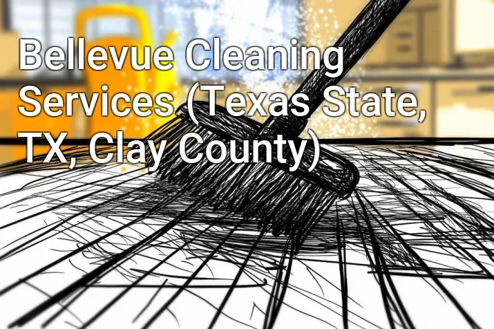 Bellevue Cleaning Services (Texas State, TX, Clay County)