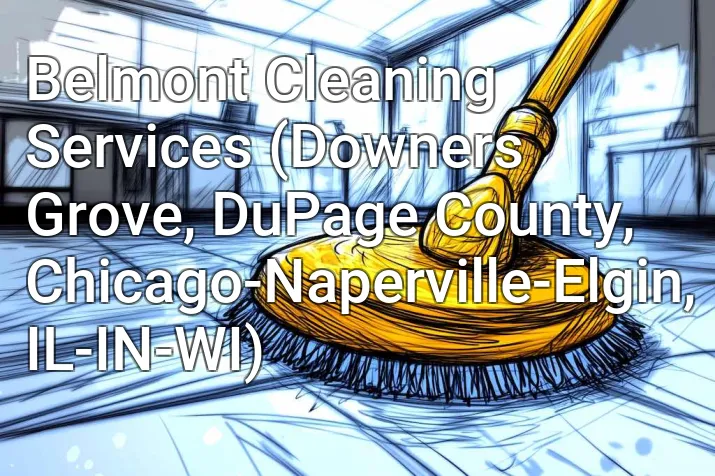 Belmont Cleaning Services (Downers Grove, DuPage County, Chicago-Naperville-Elgin, IL-IN-WI)