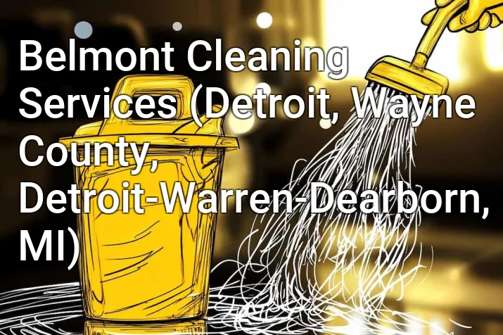Belmont Cleaning Services (Detroit, Wayne County, Detroit-Warren-Dearborn, MI)