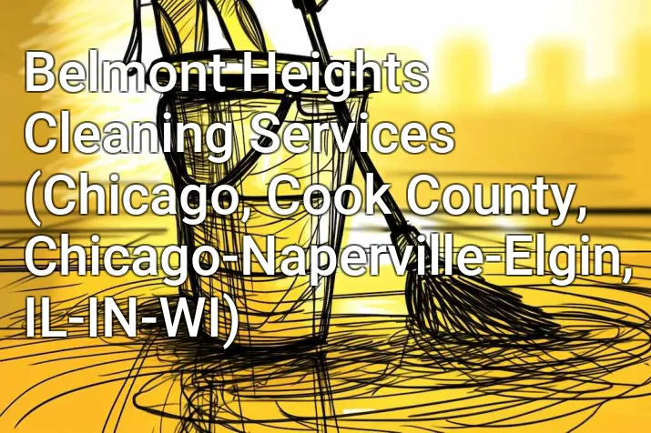 Belmont Heights Cleaning Services (Chicago, Cook County, Chicago-Naperville-Elgin, IL-IN-WI)