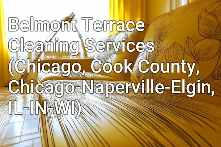 Belmont Terrace Cleaning Services (Chicago, Cook County, Chicago-Naperville-Elgin, IL-IN-WI)