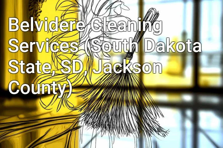 Belvidere Cleaning Services (South Dakota State, SD, Jackson County)