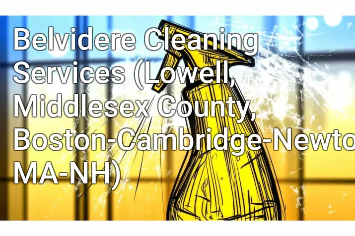 Belvidere Cleaning Services (Lowell, Middlesex County, Boston-Cambridge-Newton, MA-NH)