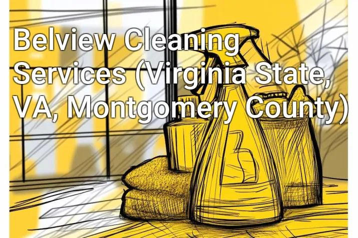 Belview Cleaning Services (Virginia State, VA, Montgomery County)