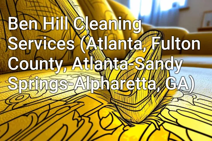 Ben Hill Cleaning Services (Atlanta, Fulton County, Atlanta-Sandy Springs-Alpharetta, GA)
