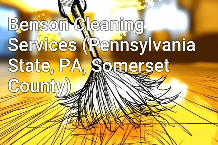 Benson Cleaning Services (Pennsylvania State, PA, Somerset County)