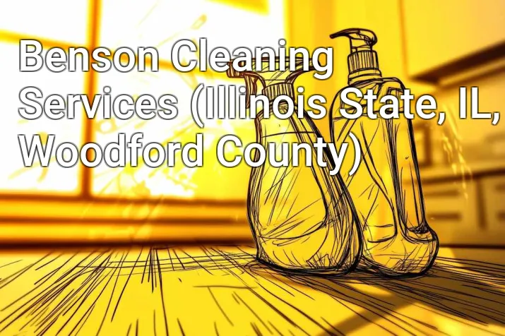 Benson Cleaning Services (Illinois State, IL, Woodford County)