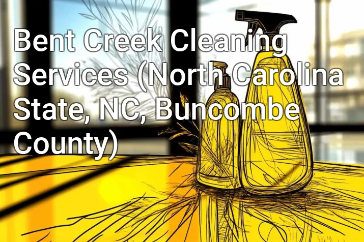 Bent Creek Cleaning Services (North Carolina State, NC, Buncombe County)