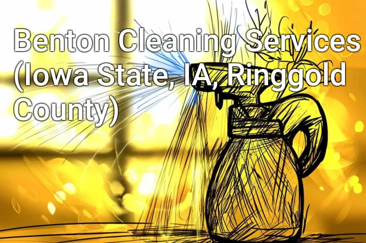 Benton Cleaning Services (Iowa State, IA, Ringgold County)