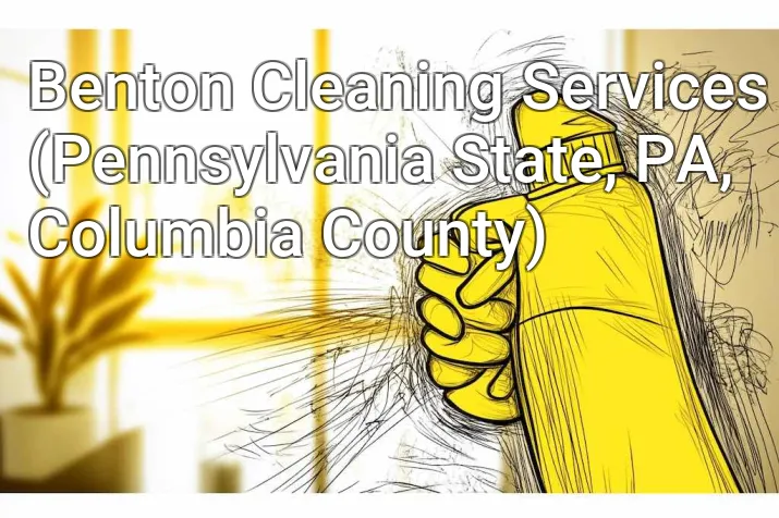 Benton Cleaning Services (Pennsylvania State, PA, Columbia County)