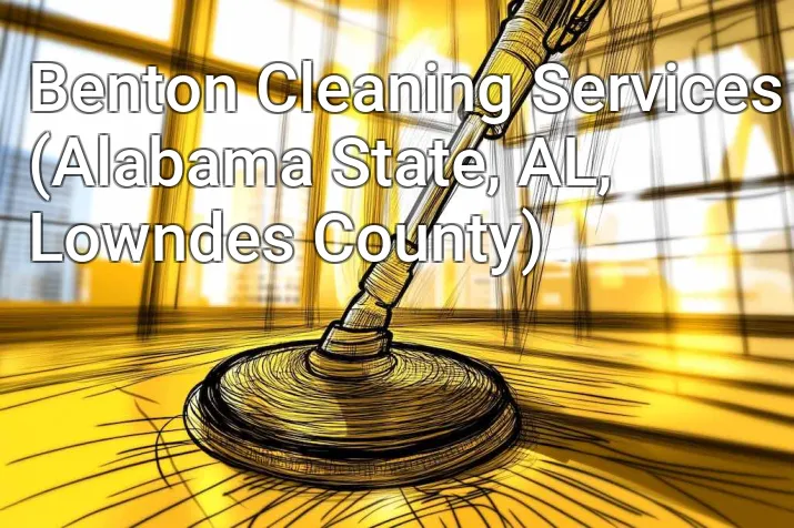 Benton Cleaning Services (Alabama State, AL, Lowndes County)
