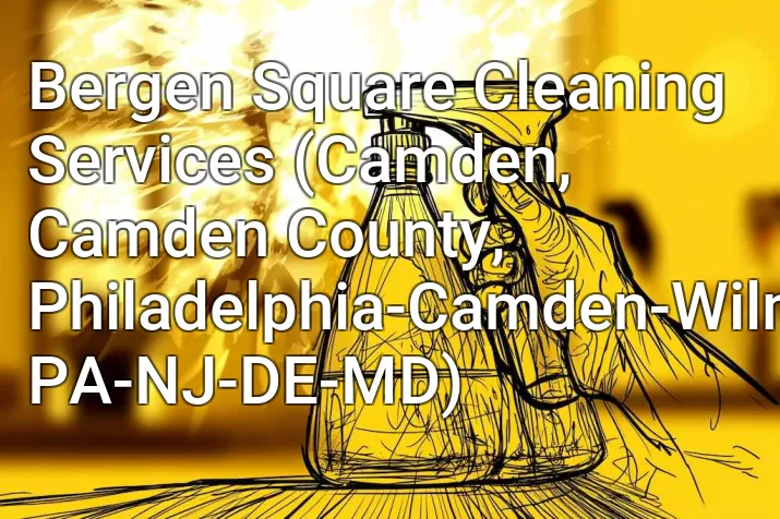 Bergen Square Cleaning Services (Camden, Camden County, Philadelphia-Camden-Wilmington, PA-NJ-DE-MD)