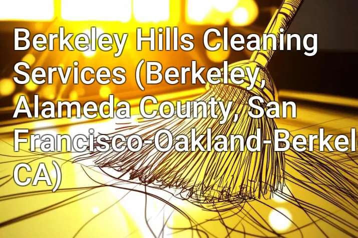 Berkeley Hills Cleaning Services (Berkeley, Alameda County, San Francisco-Oakland-Berkeley, CA)