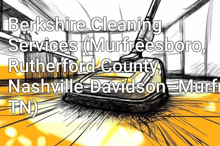 Berkshire Cleaning Services (Murfreesboro, Rutherford County, Nashville-Davidson–Murfreesboro–Franklin, TN)