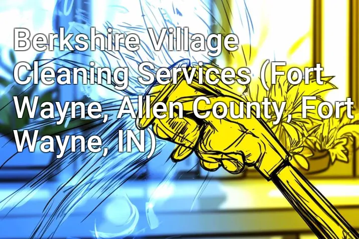 Berkshire Village Cleaning Services (Fort Wayne, Allen County, Fort Wayne, IN)