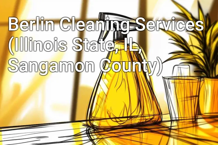 Berlin Cleaning Services (Illinois State, IL, Sangamon County)
