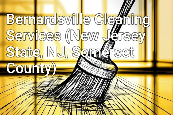 Bernardsville Cleaning Services (New Jersey State, NJ, Somerset County)